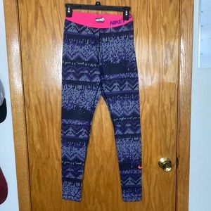 Nike Pro Leggings - Tribal Full length